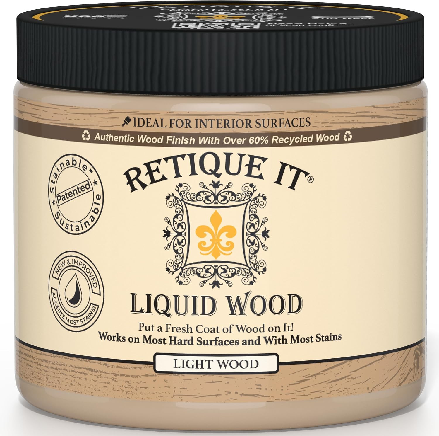 New and Improved Formula Liquid Wood Coatings – Stainable Primer – Paint It Then