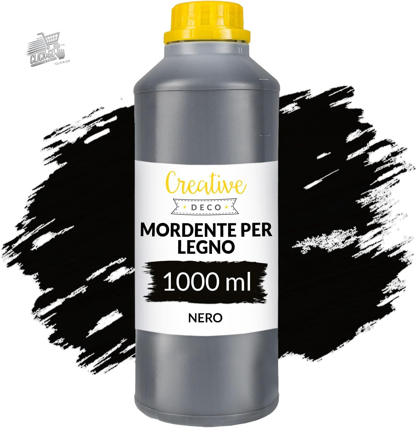 Black Ebony Wood Impregnating Bite Water Paint Indoor Outdoor 1L