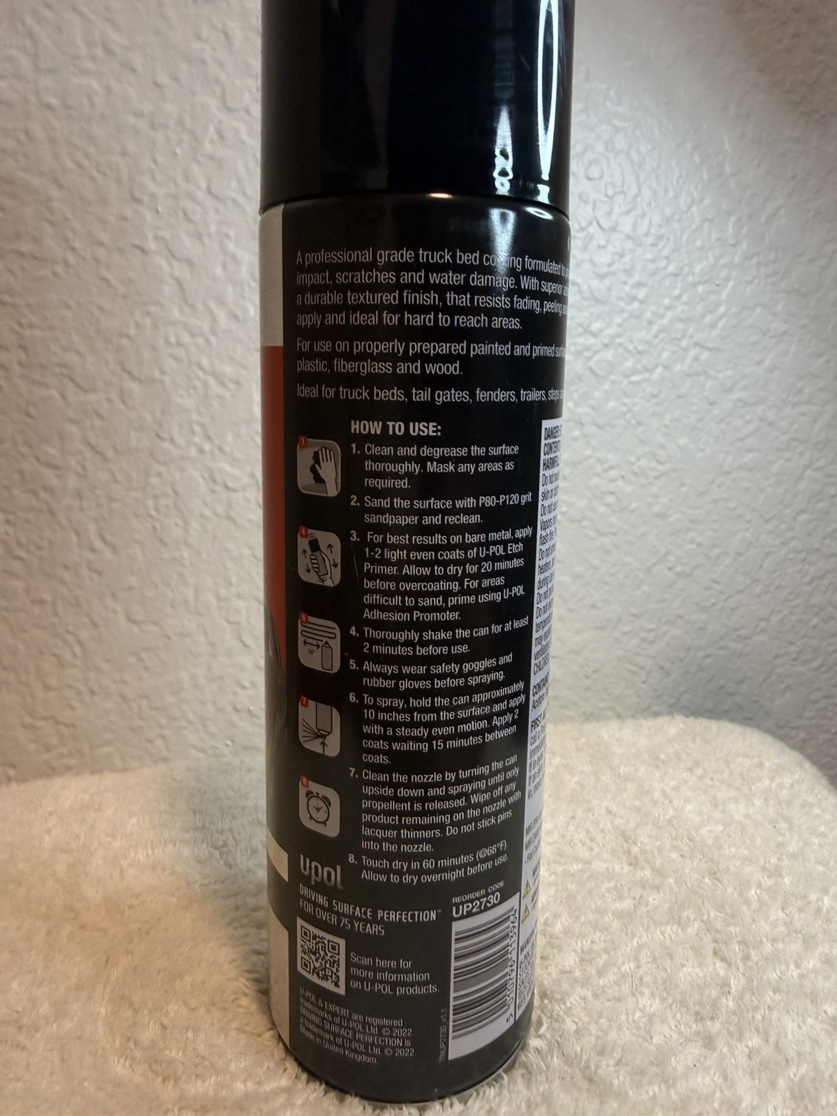 Expert Truck Bed Coating, Professional Grade Paint Spray, Extra Durable, Textur