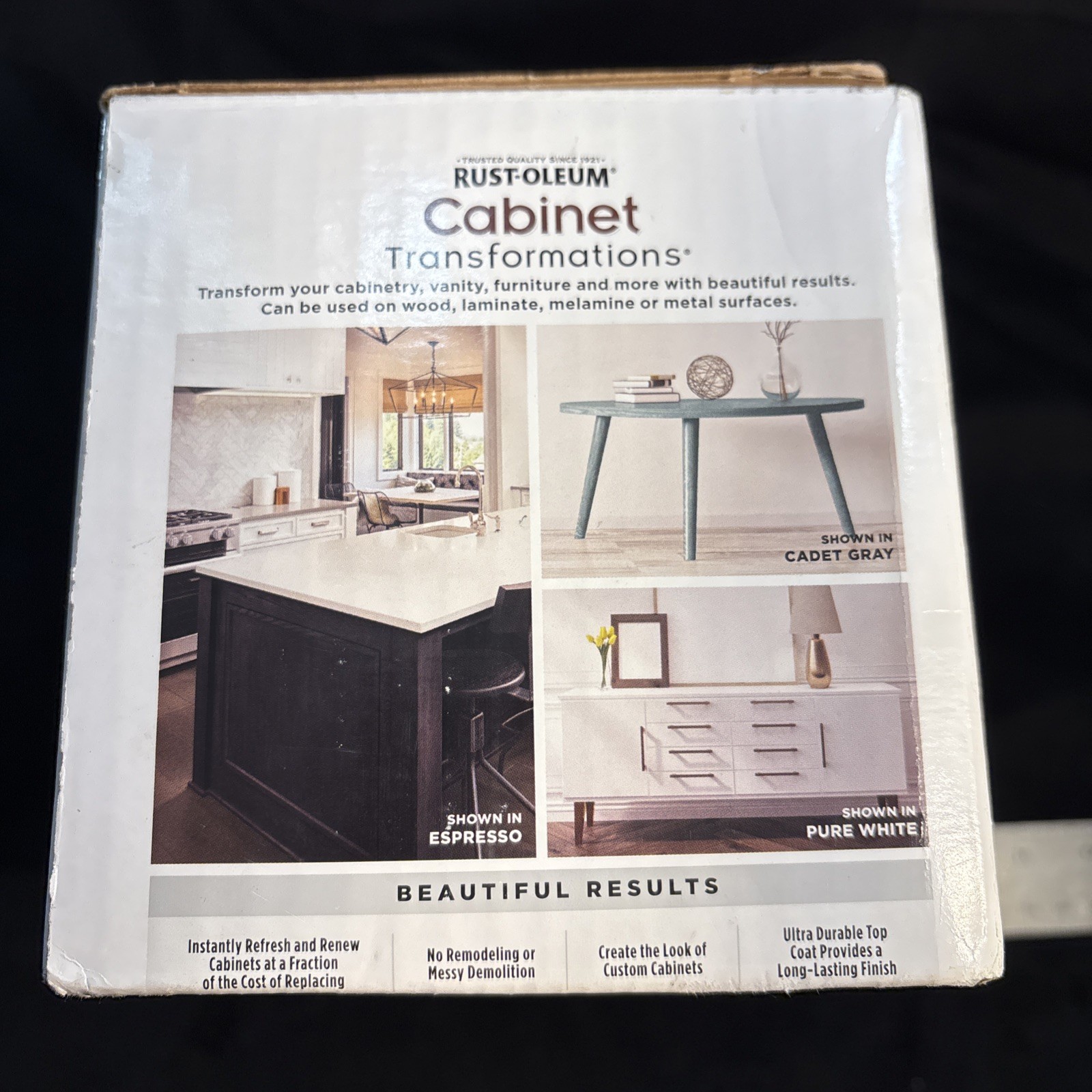 Rust-Oleum Cabinet Transformations Complete Coating Kit 380390 Deep Tint Base