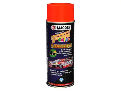 MACOTA Tuning Paint Spray Fluorescent and Transparent Acrylic Enamel NO GLUE