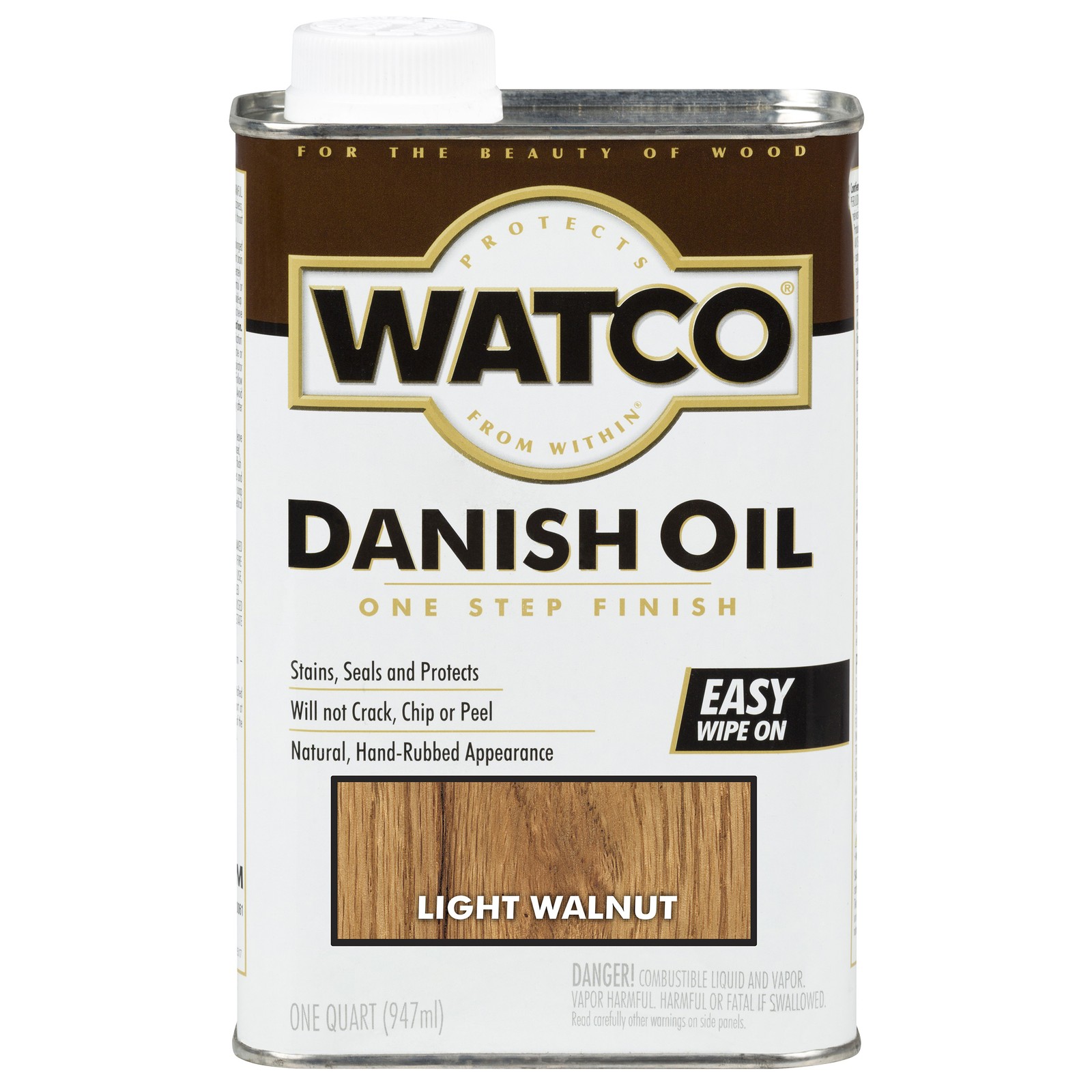 Watco Danish Oil Light Walnut Quart