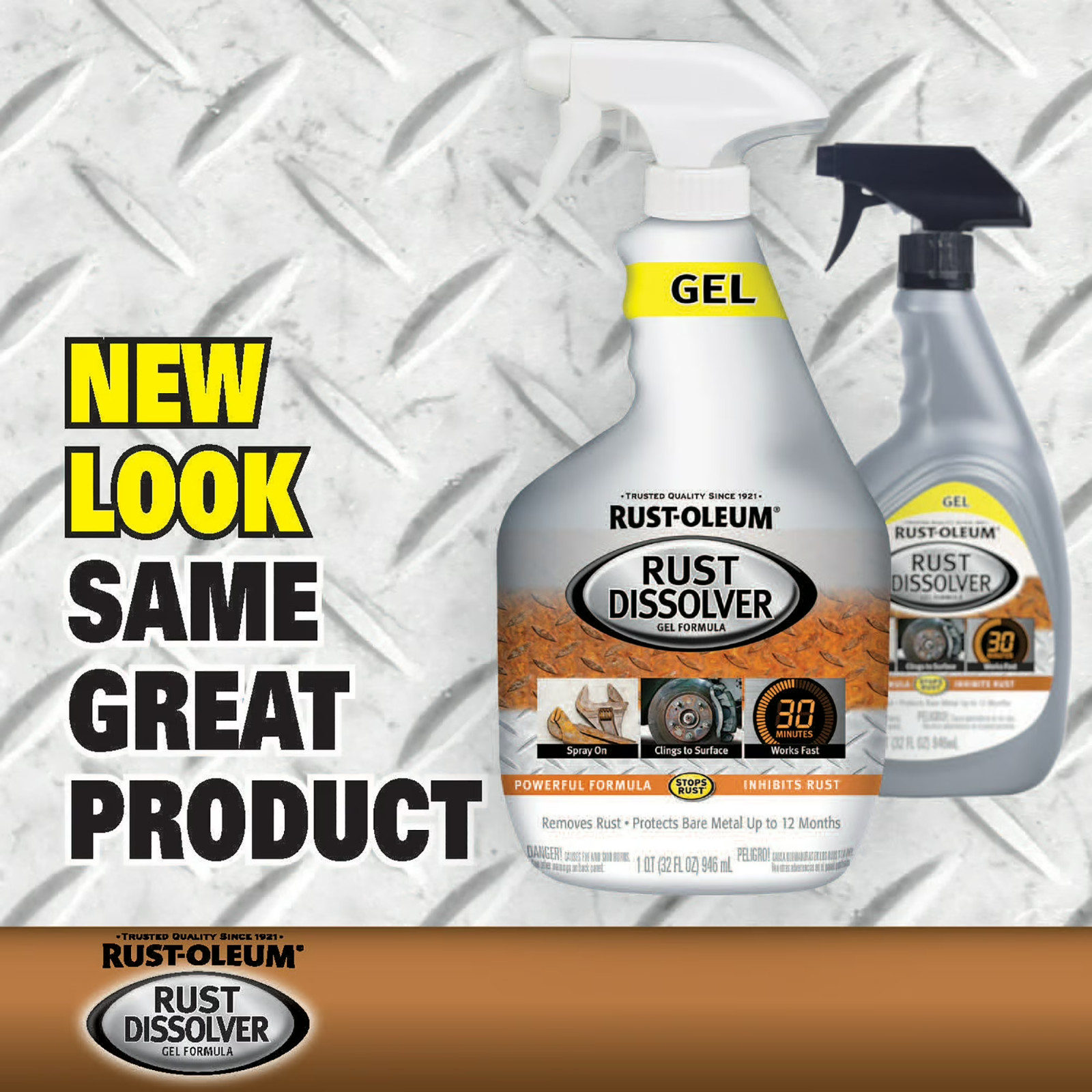 Rust-Oleum Rust Dissolver Gel Spray-300112, 32 oz- Free Shipping USA