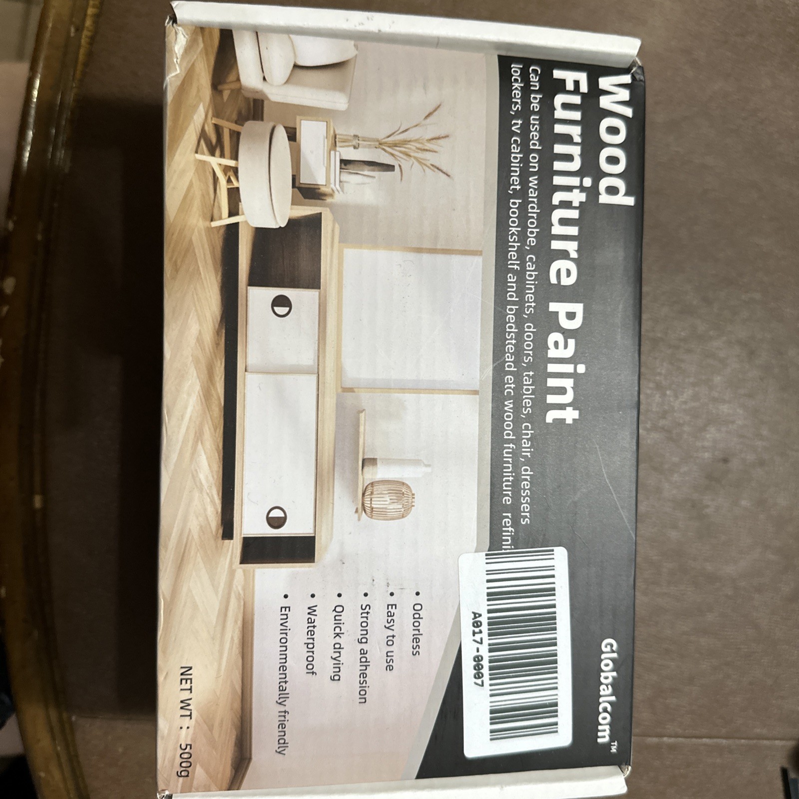 Globalcom Wood Furniture Paint Set 17 oz. Brand New Quick drying, Waterproof