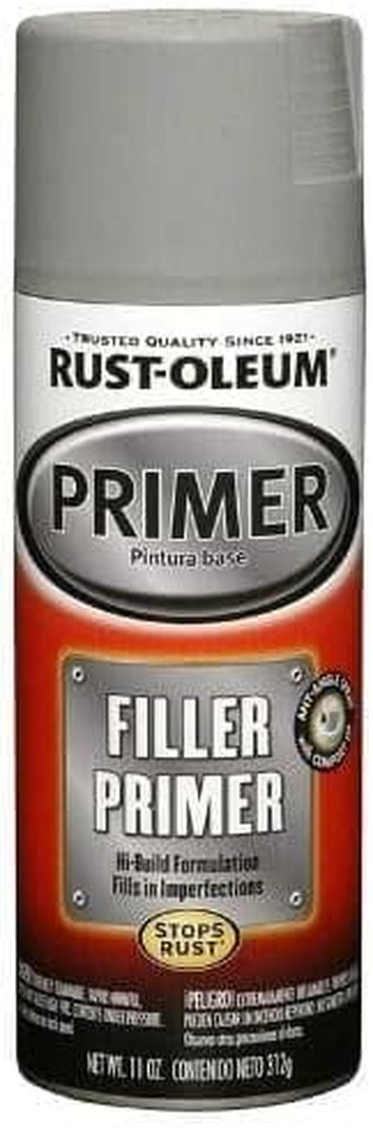 249279 Automotive Filler Primer Spray, 11 Oz, Gray