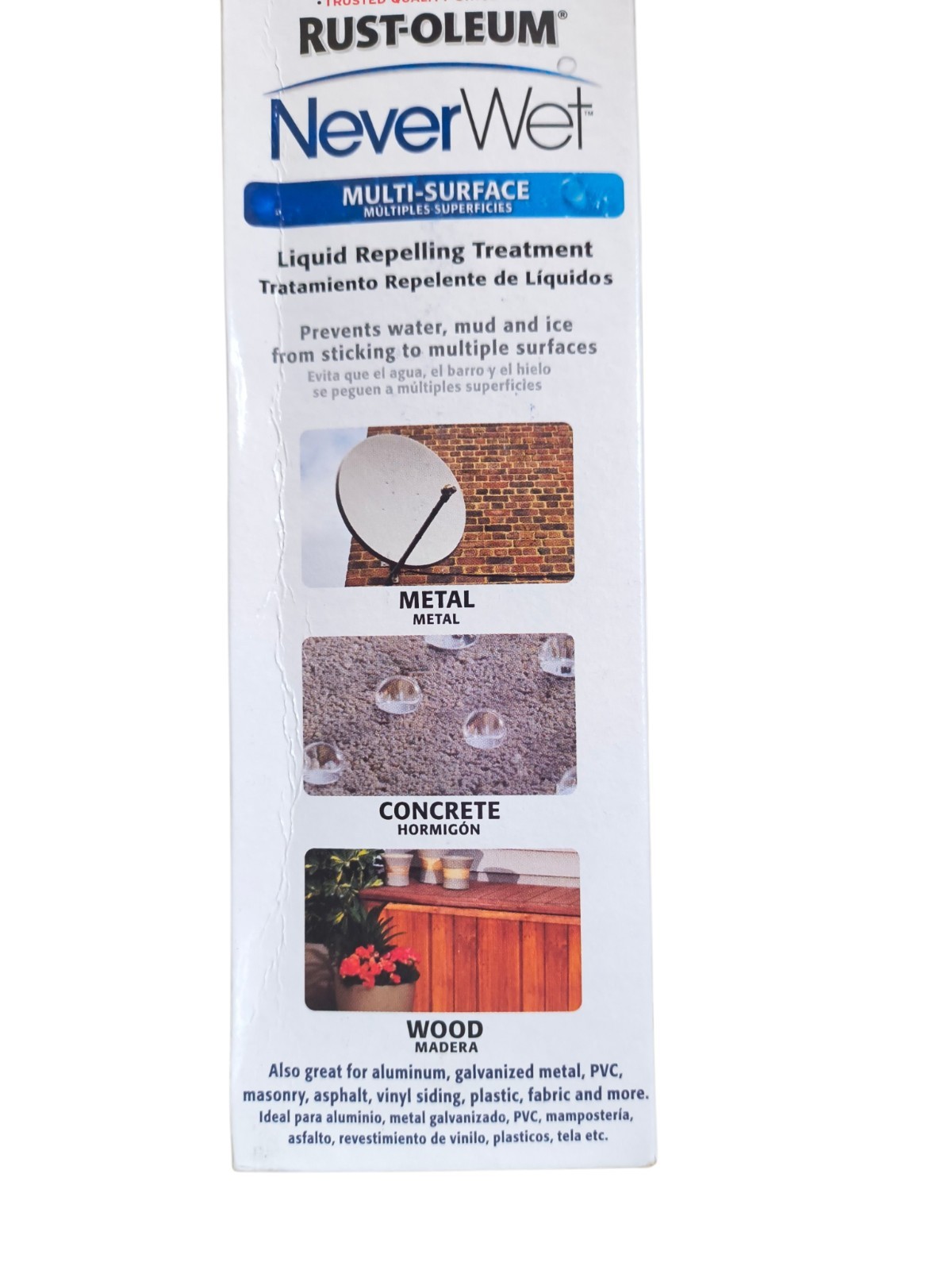 Rust-Oleum NeverWet Multi-Surface Liquid Repelling Treatment Kit 2-Step 18oz