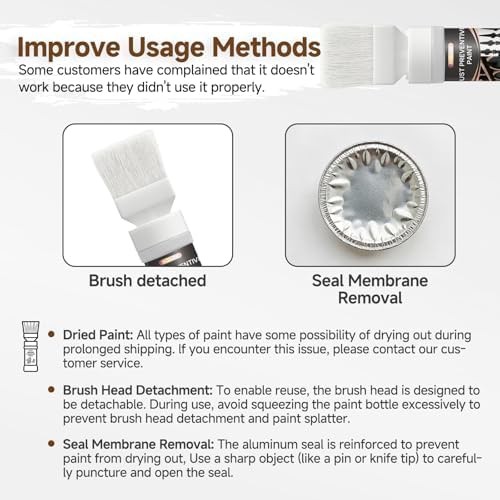 2-in-1 Black Rust Converter & Metal Primer (5.29 Oz) with Brush, Anti-Rust Co…