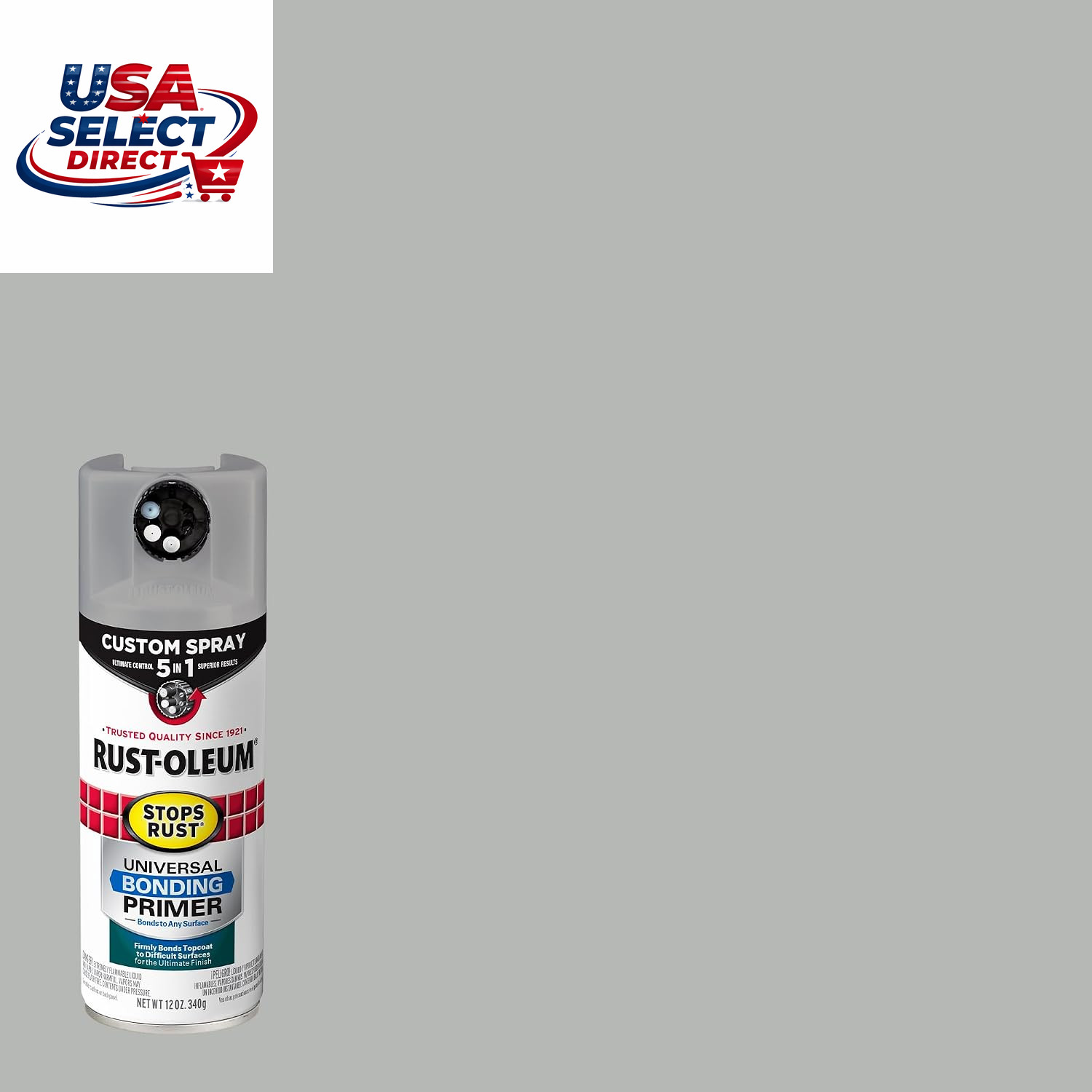 Rust Resistant Universal Bonding Primer Spray 12 Oz, 6 Pack
