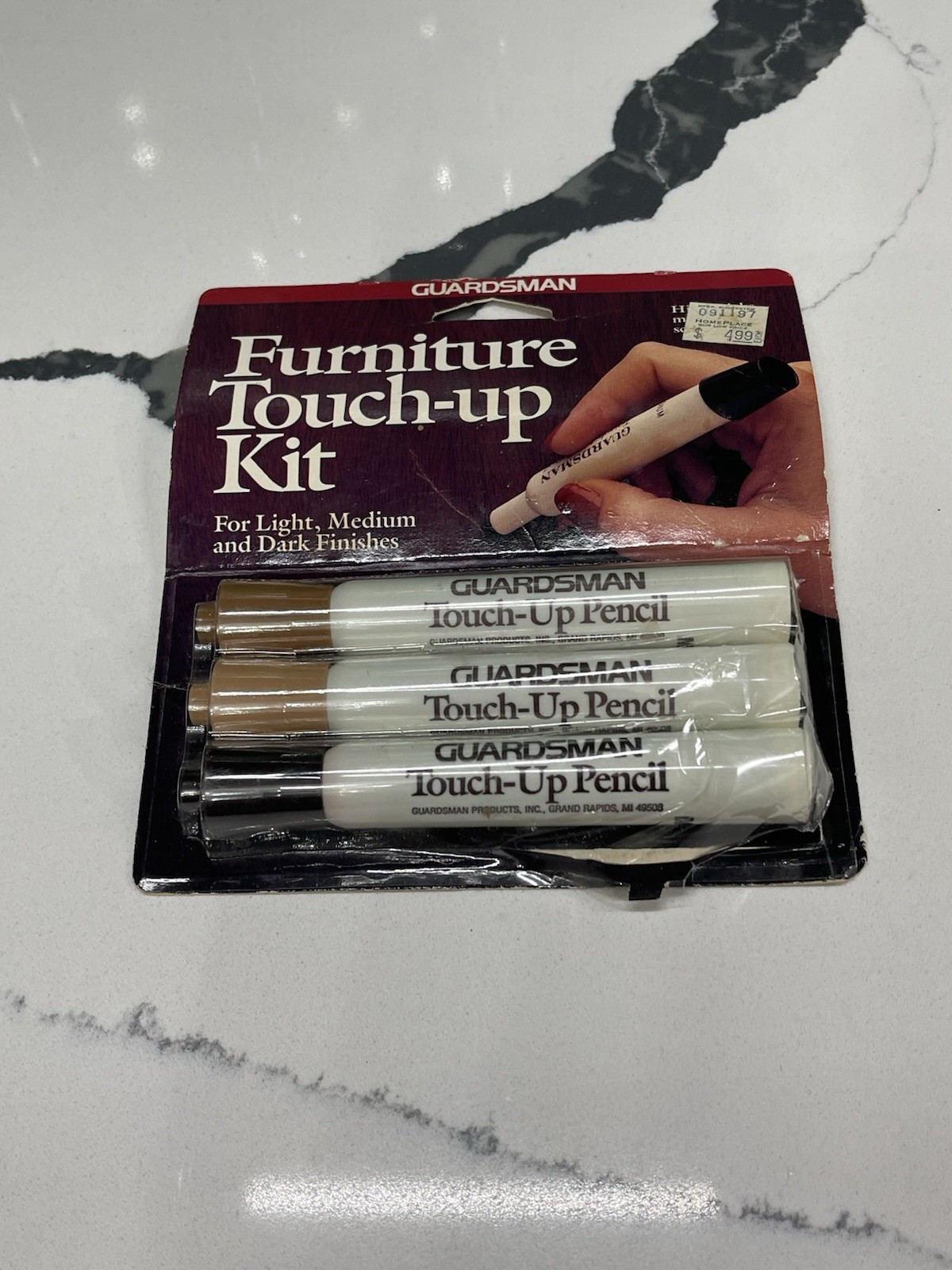 Guardsman Wood Touch-Up Kit Markers 3 Colors – OPEN BOX-