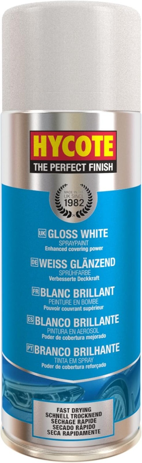 White Spray Paint, Gloss White, 13.5 Oz – Fast Drying, UV & Weather Resistant…