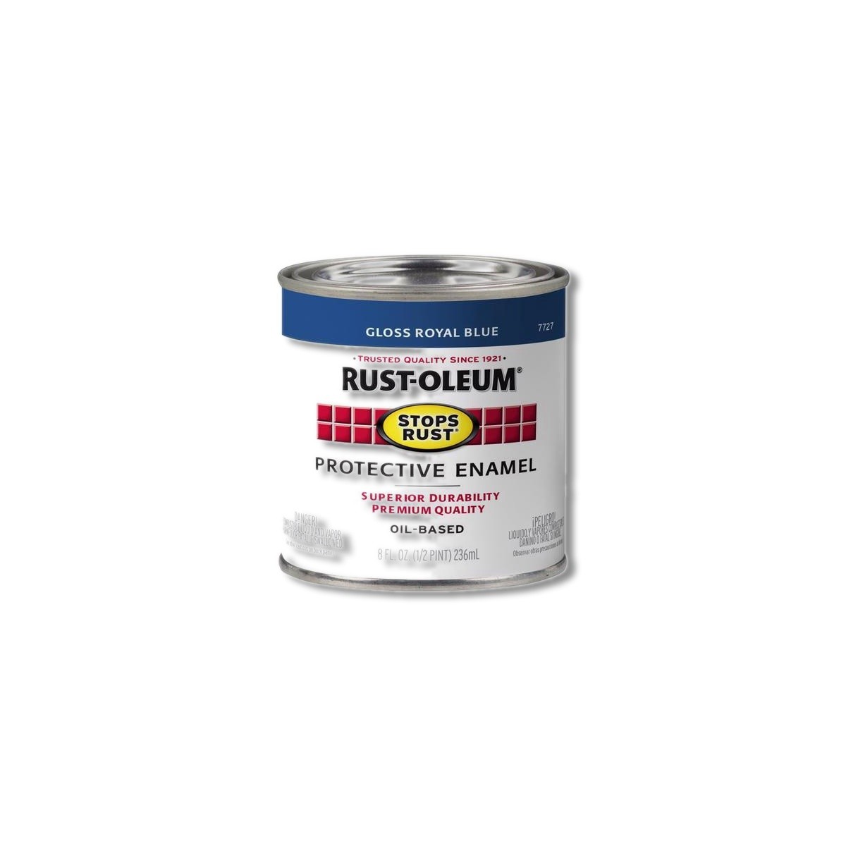Rust-Oleum Stops Rust Indoor and Outdoor Gloss Royal Blue Oil-Based 7727-730