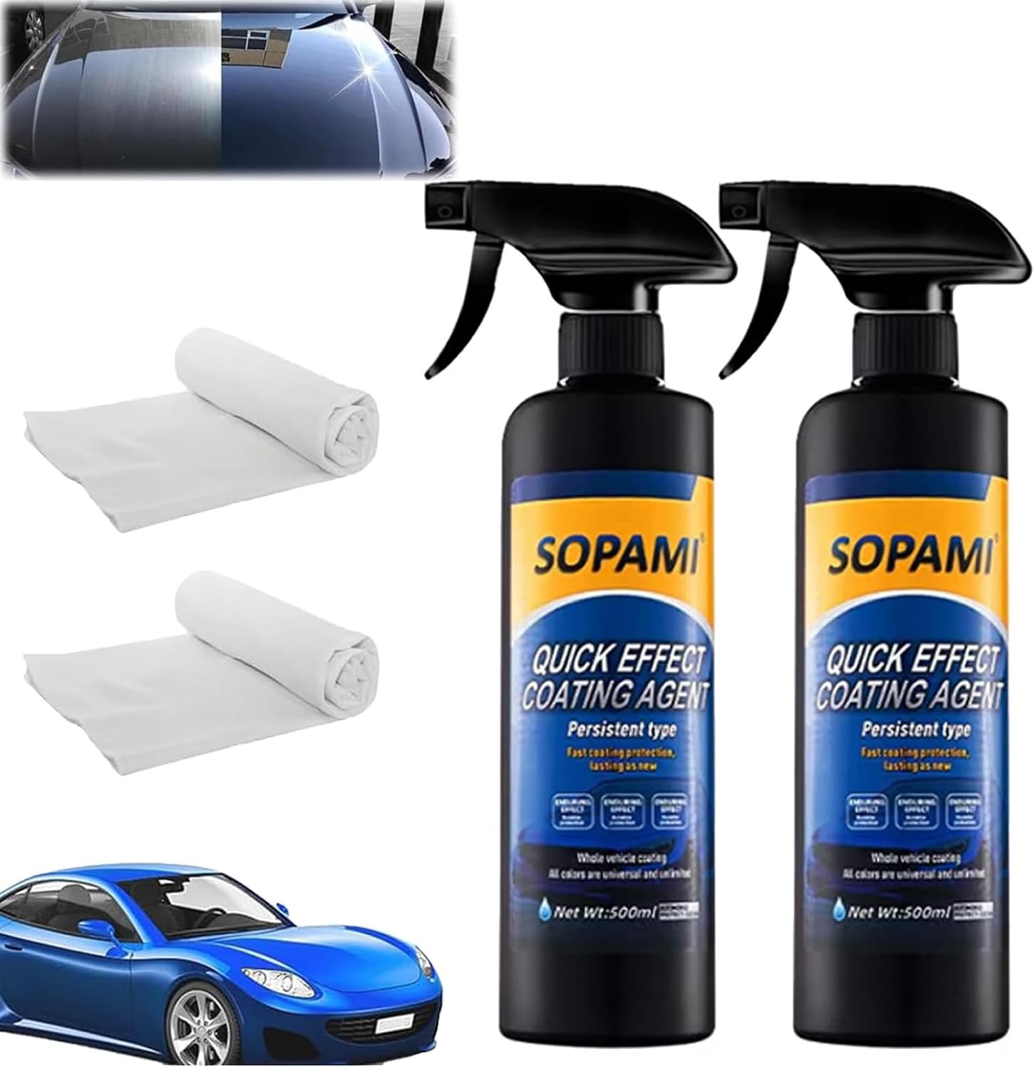 Ceramic Spray Coating Sopami Car Paint Sealant