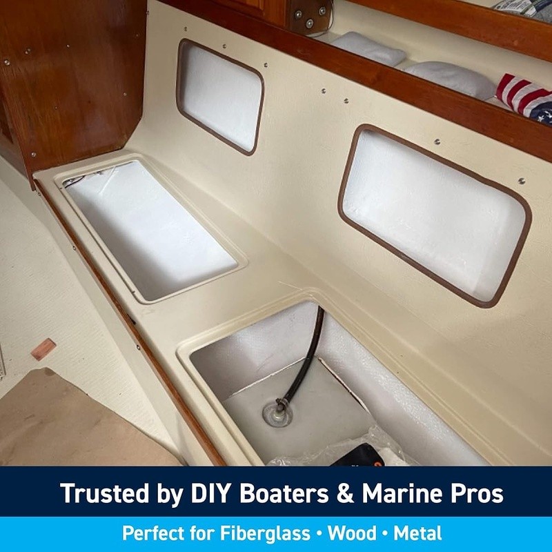 Waterproof Bilge Paint High Gloss Epoxy Durable Protective Marine Coating Boats
