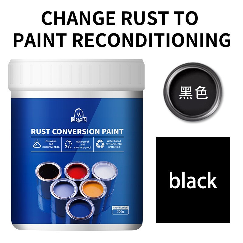 2025 Rust Converter,Weatherproof Rust Converter Paint for Metal,Metallic Paint