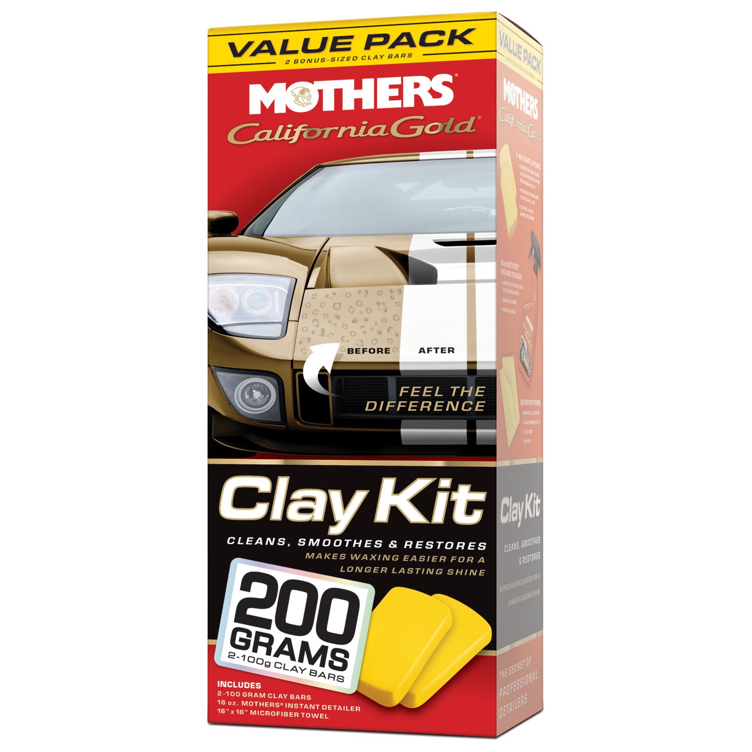 Clay Bar System 07240 MOTHERS POLISH 07240 78175072405