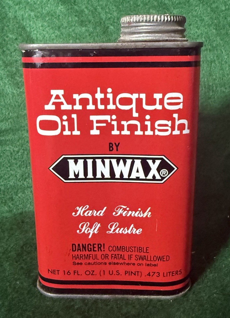 New Minwax Antique Oil Finish Hard Finish Soft Lustre Wood 16 oz Discontinued