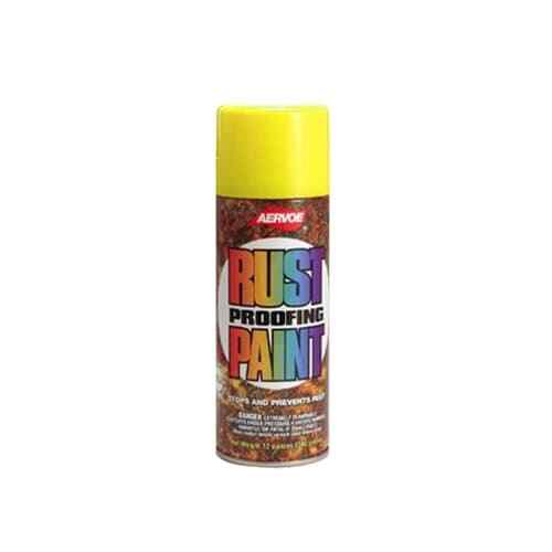 Aervoe 302 16-Oz High Performance Safety Rust Proof Enamel Spray Paint, Yellow