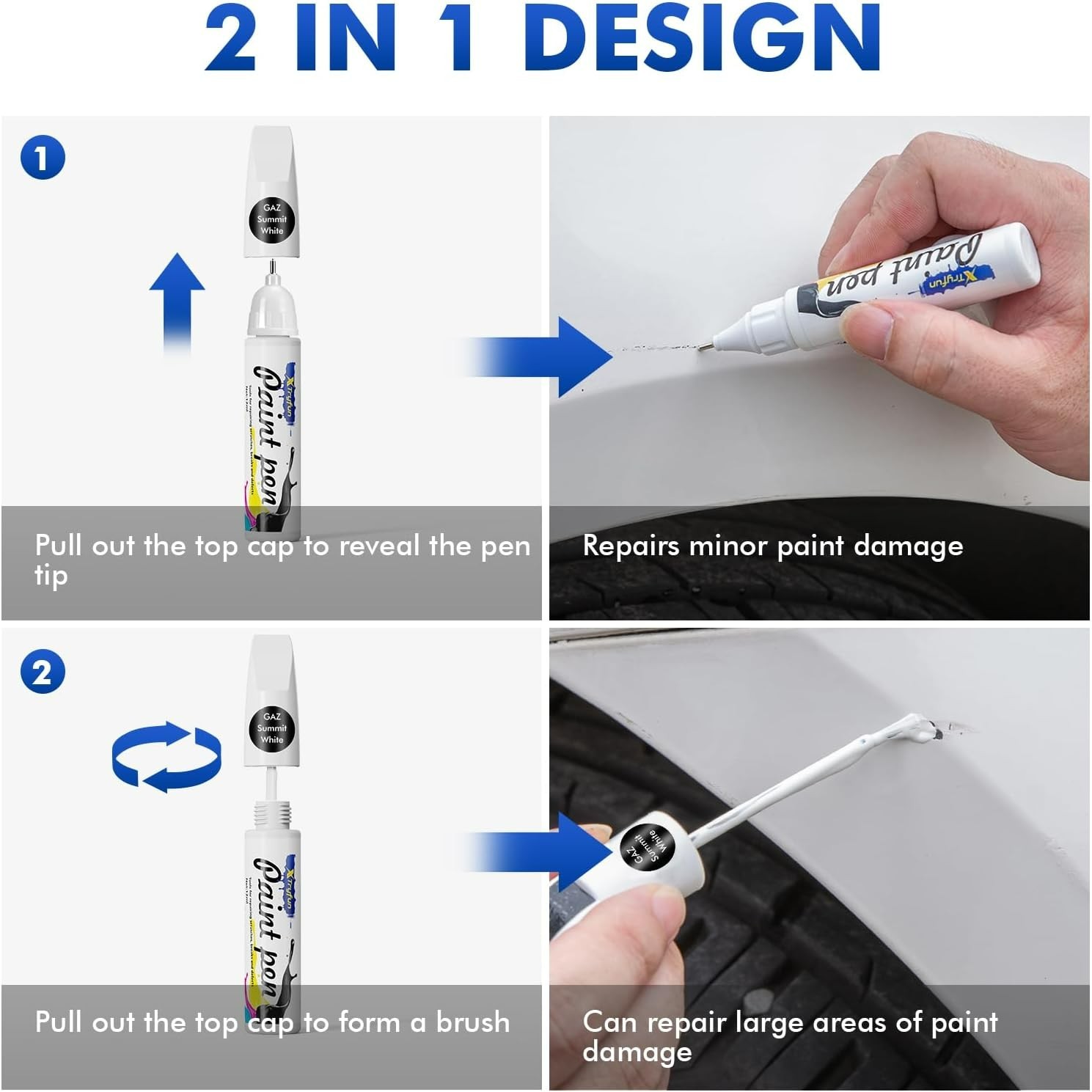 Deep Ocean Blue Chevrolet Touch Up Paint – Rust-Resistant & Waterproof