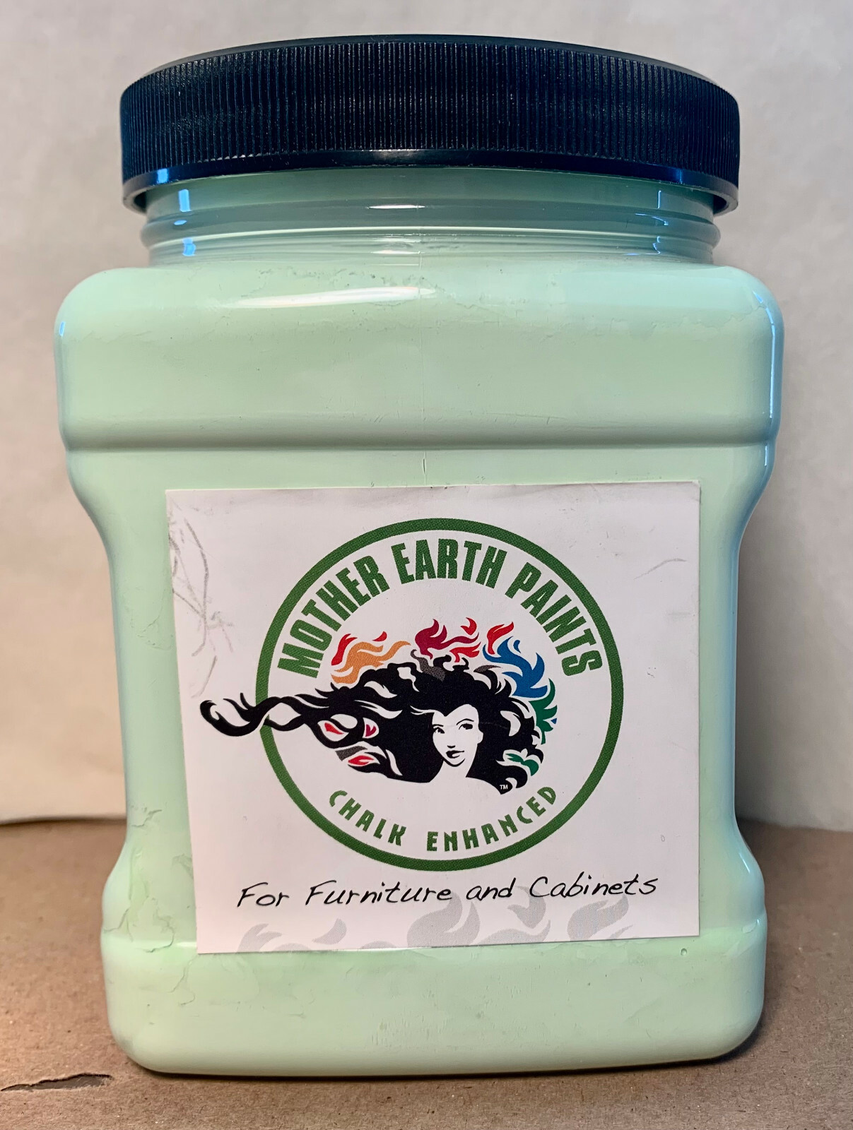 Mother Earth Paints Chalk Enhanced Furniture Paint Brand New (Pistachio)