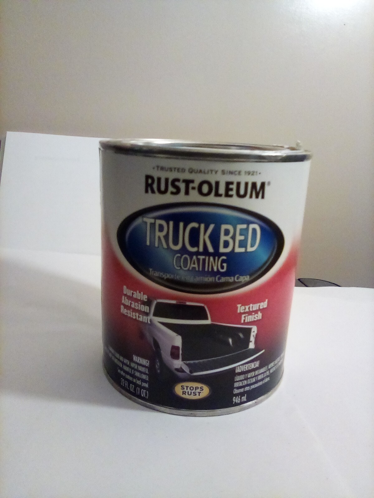 NEW Rust-Oleum 248915 1 Qt. Textured Black Truck Bed Coating FREE SHIPPING