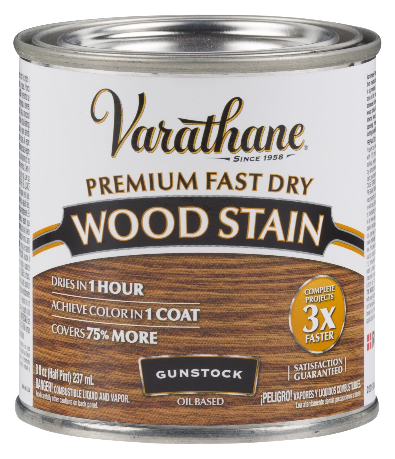 Varathane Fast Dry Wood Stain Gunstock Half Pint Ideal For Interior Projects