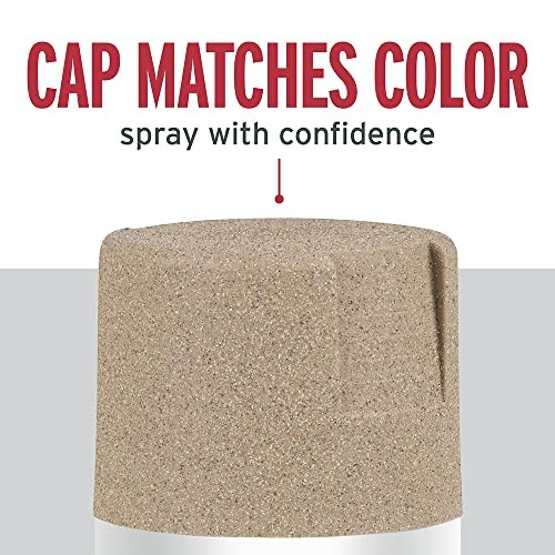 Rust-Oleum 223524 Multi-Color Textured Spray Paint, 12 oz, Desert Desert Bisque