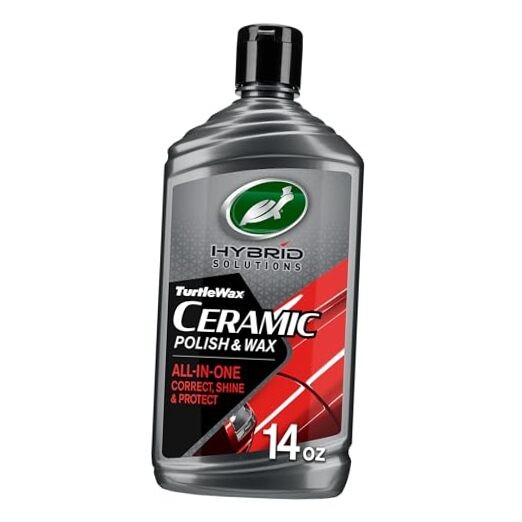 Hybrid Solutions Ceramic Car Polish and Wax, Light 14 Fl Oz (Pack of 1)