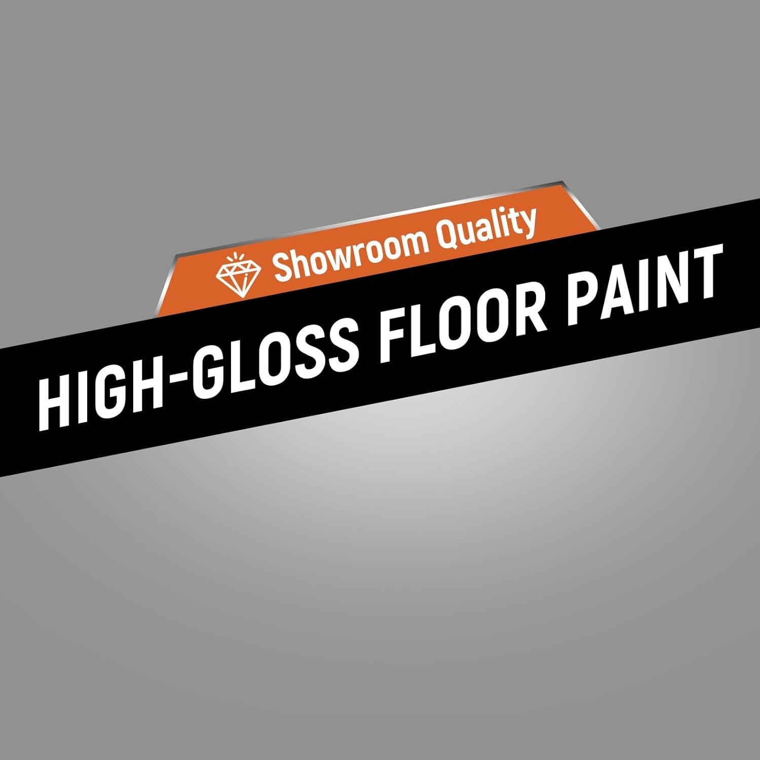 Professional Concrete Floor Paint, 1-Gallon/Light Gray, Epoxy Coating, Suitab…