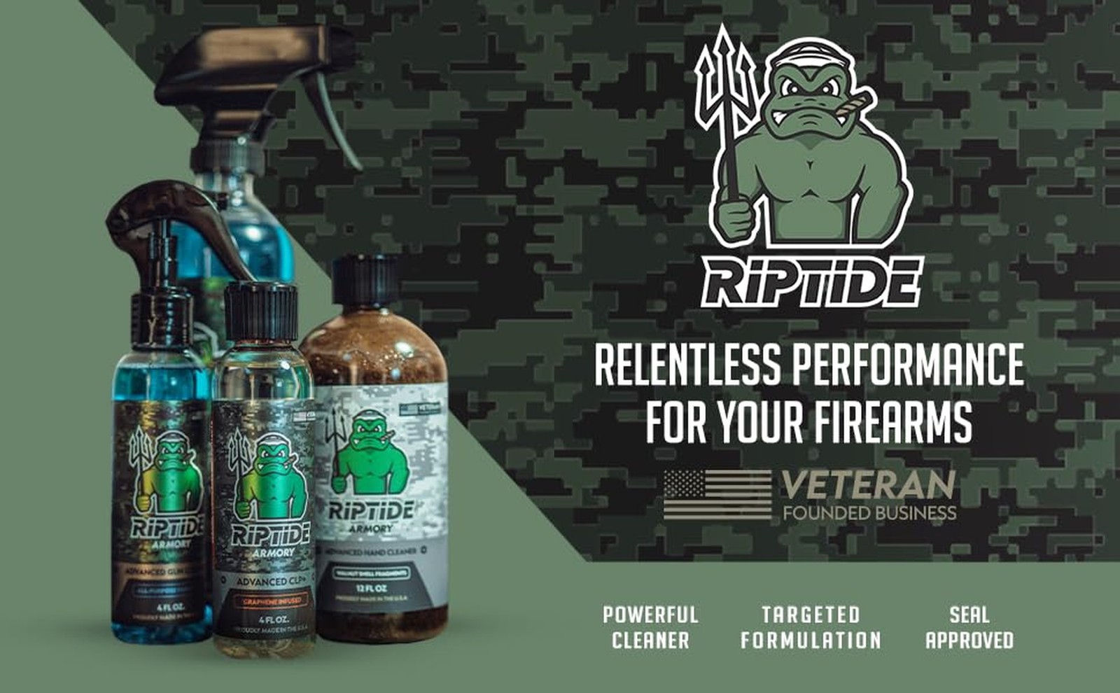 Riptide Armory Advanced Complete Gun Cleaning Kit – Cleans, Lubes, Protects T…