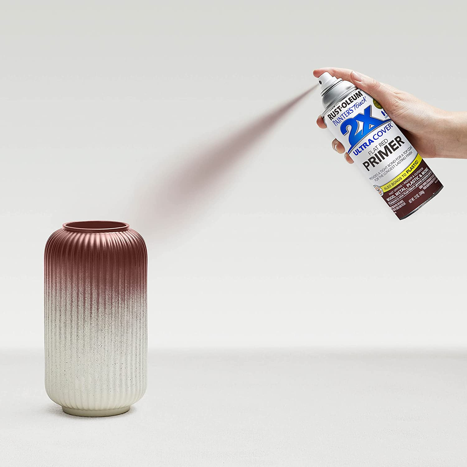 Rust-Oleum Painter’S Touch 2X Ultra Cover Flat Red Primer, 72 Fl Oz 249086-6 PK