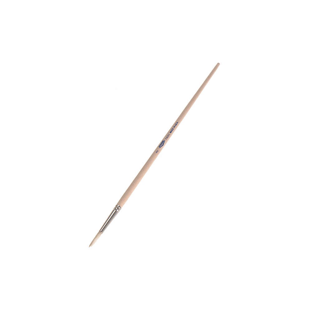 OSBORN 0007403500 PK 12 Paint Brush,#6,Artist,China Hair,Firm 33PP68