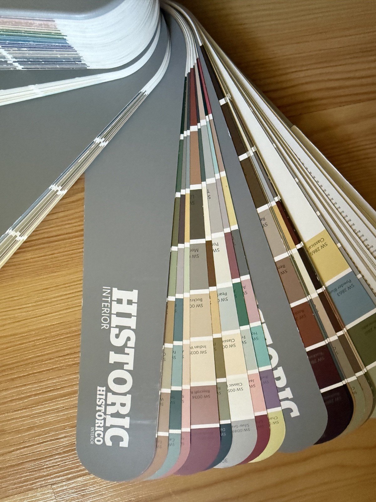2015 Sherwin Williams Color Snap Paint Swatches Sample Fan Deck Book Match Chips