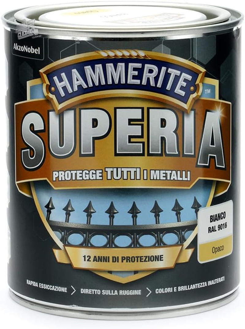 Superia Anti-Rust Metal Enamel Indoor And Exterior, Matte White, 750 Ml