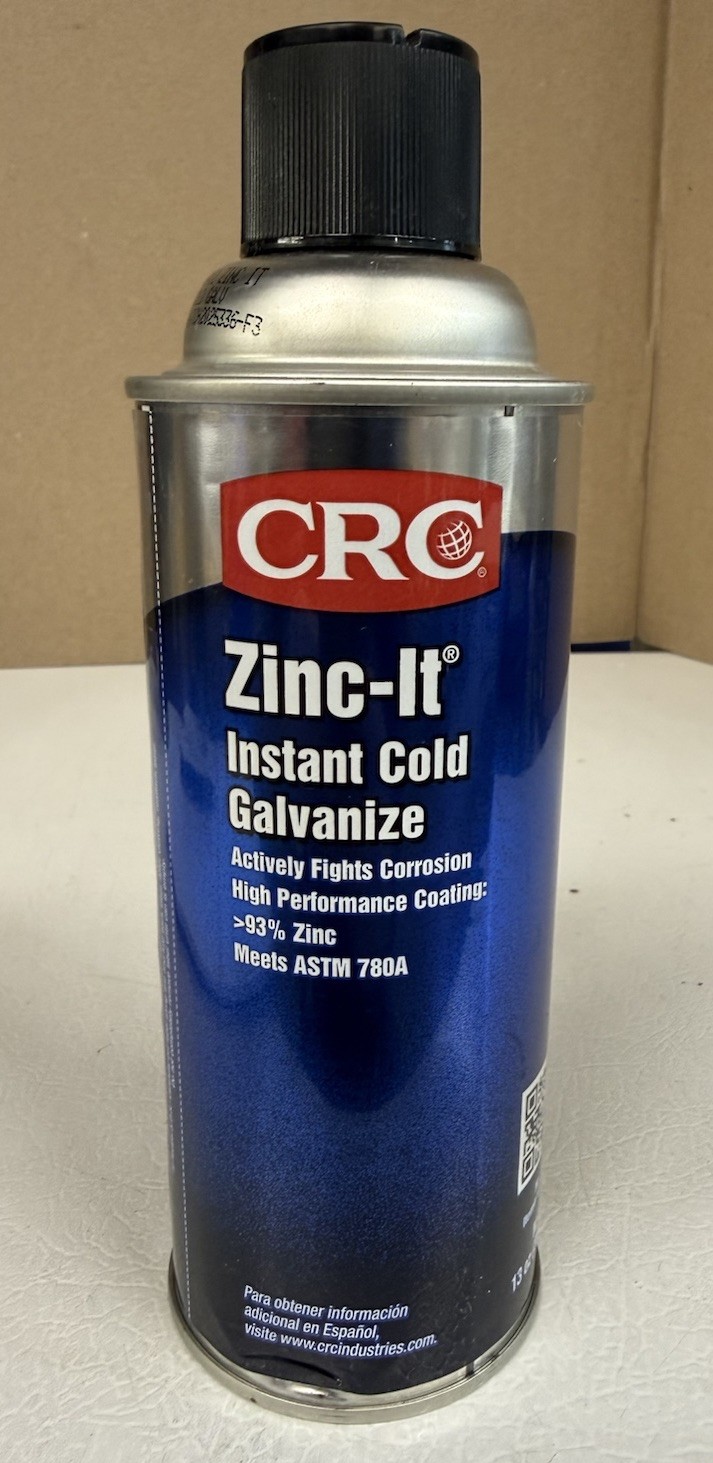 CRC 05048 Zinc-It Instant Cold Galvanize – 13 Wt Oz,Gray