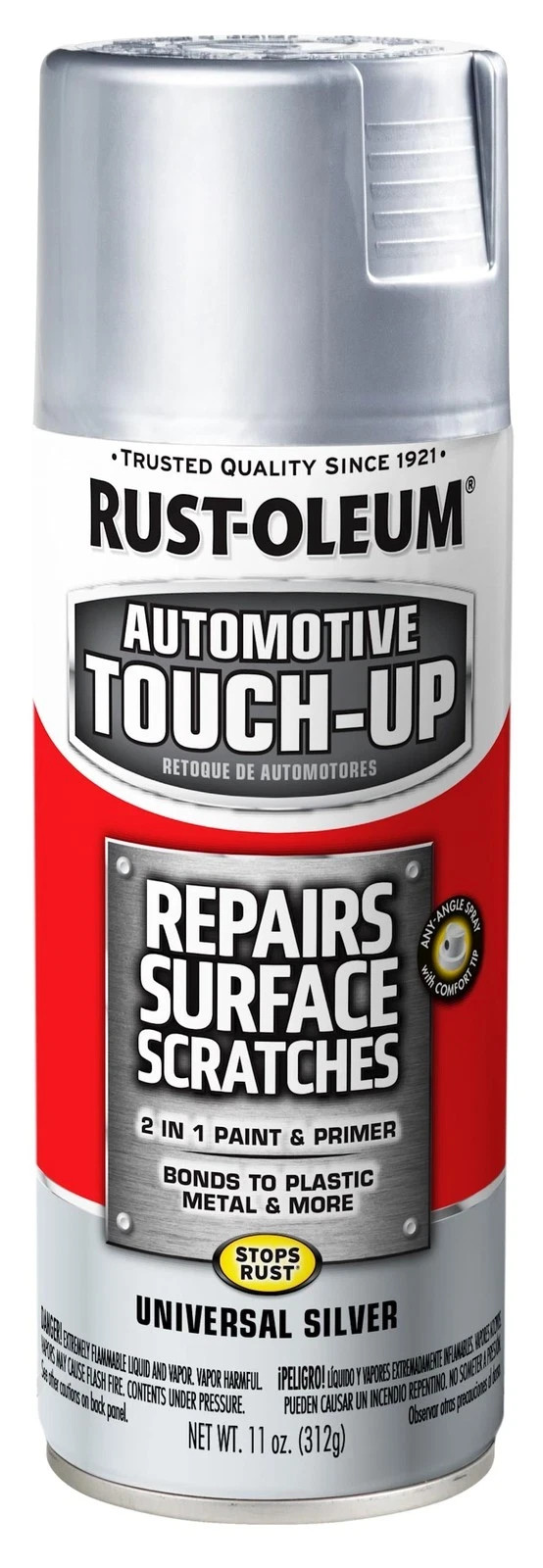 Automotive Universal Touch-Up Spray Paint, 11 Oz, UNIVERSAL SILVER (Pack of 1)