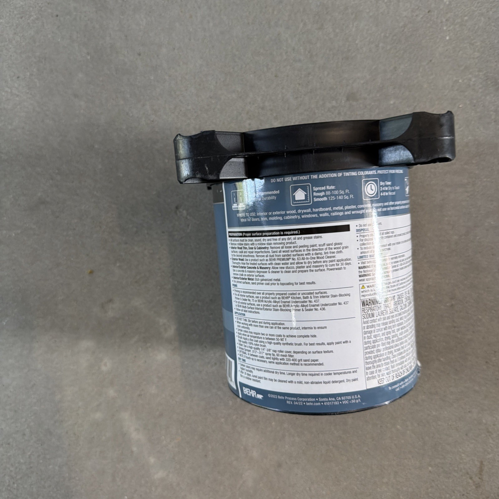 29 oz. Urethane Alkyd Satin Enamel Interior/Exterior Paint