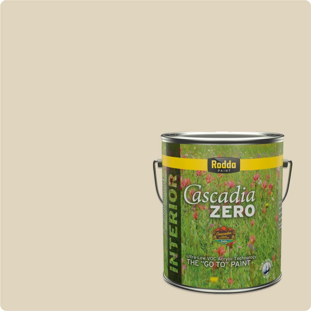 Rodda Paint Rodda Cascadia Zero Interior Satin Voc In One 1-Gallon Birch Bark