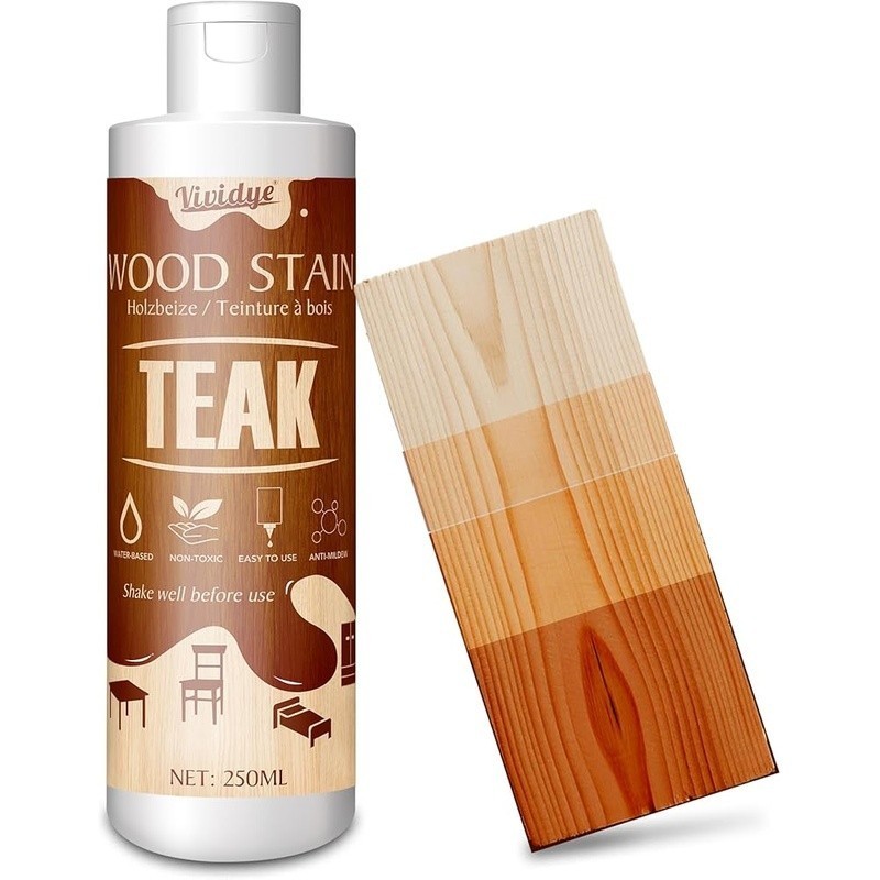 Non-Toxic Wood Stain Low Odor Deep Color Coverage Indoor Outdoor Projects New