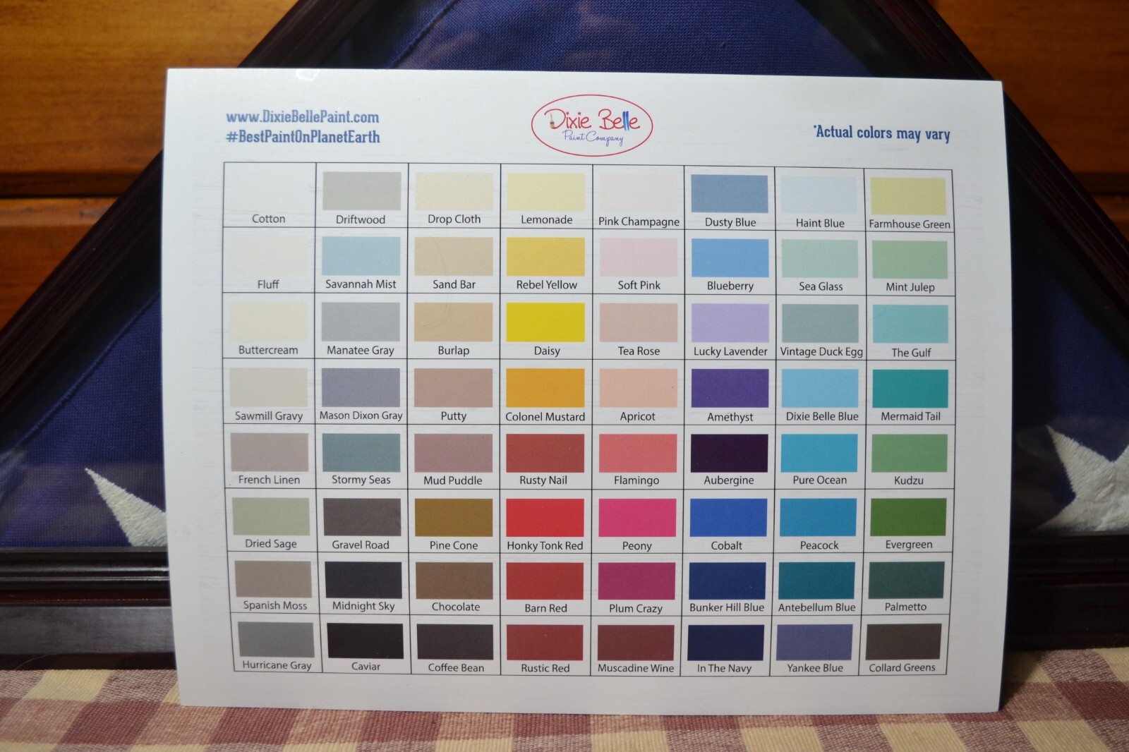 DIXIE BELLE CHALK MINERAL PAINT FRENCH LINEN WATER BASED 8 oz BRAND NEW