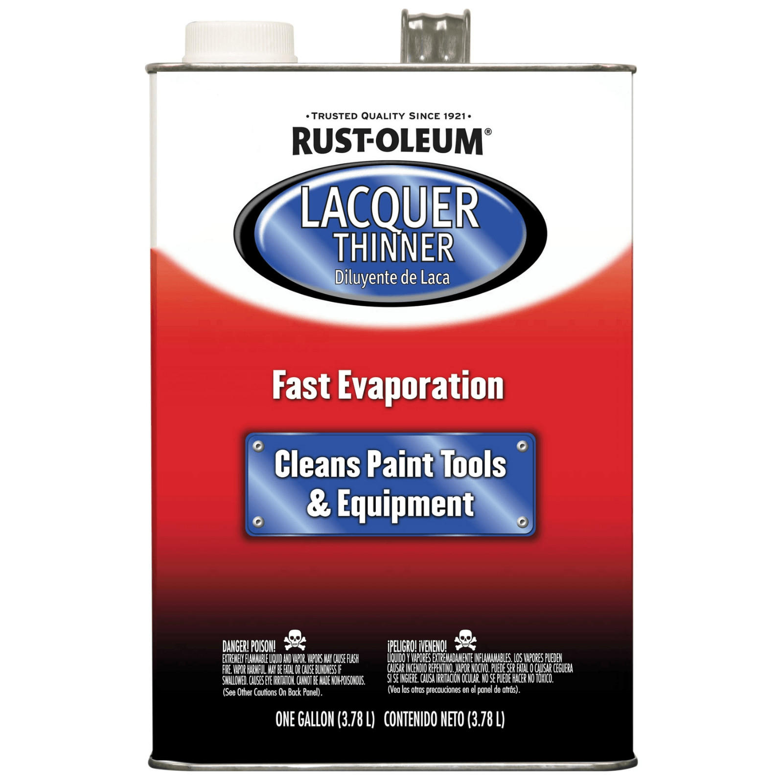 Rust-Oleum Professional Lacquer Thinner Low VOC Automotive 1 Gallon 2-Pack