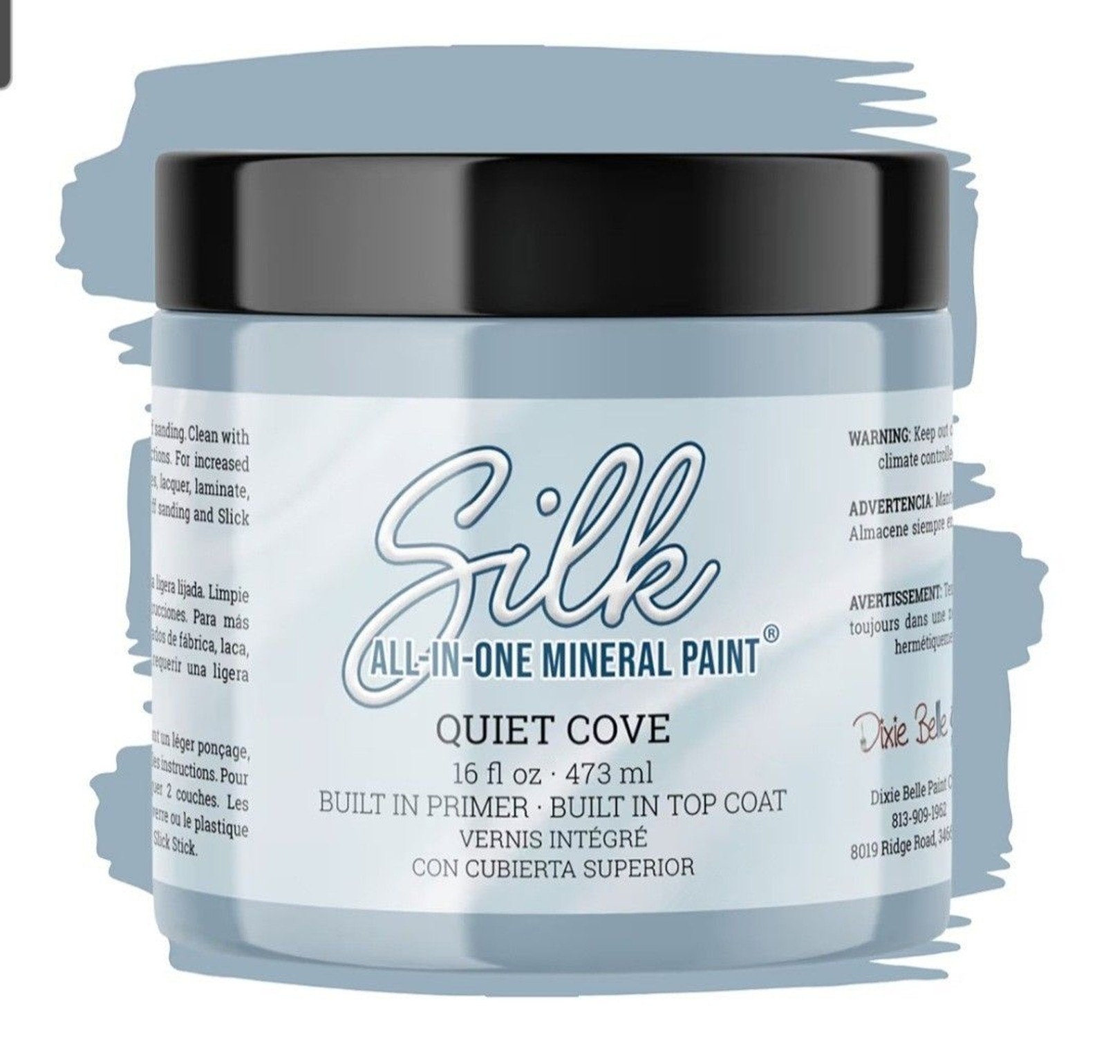 Dixie Belle Silk Quiet Cove 16oz All In One Paint With Primer & Top Coat