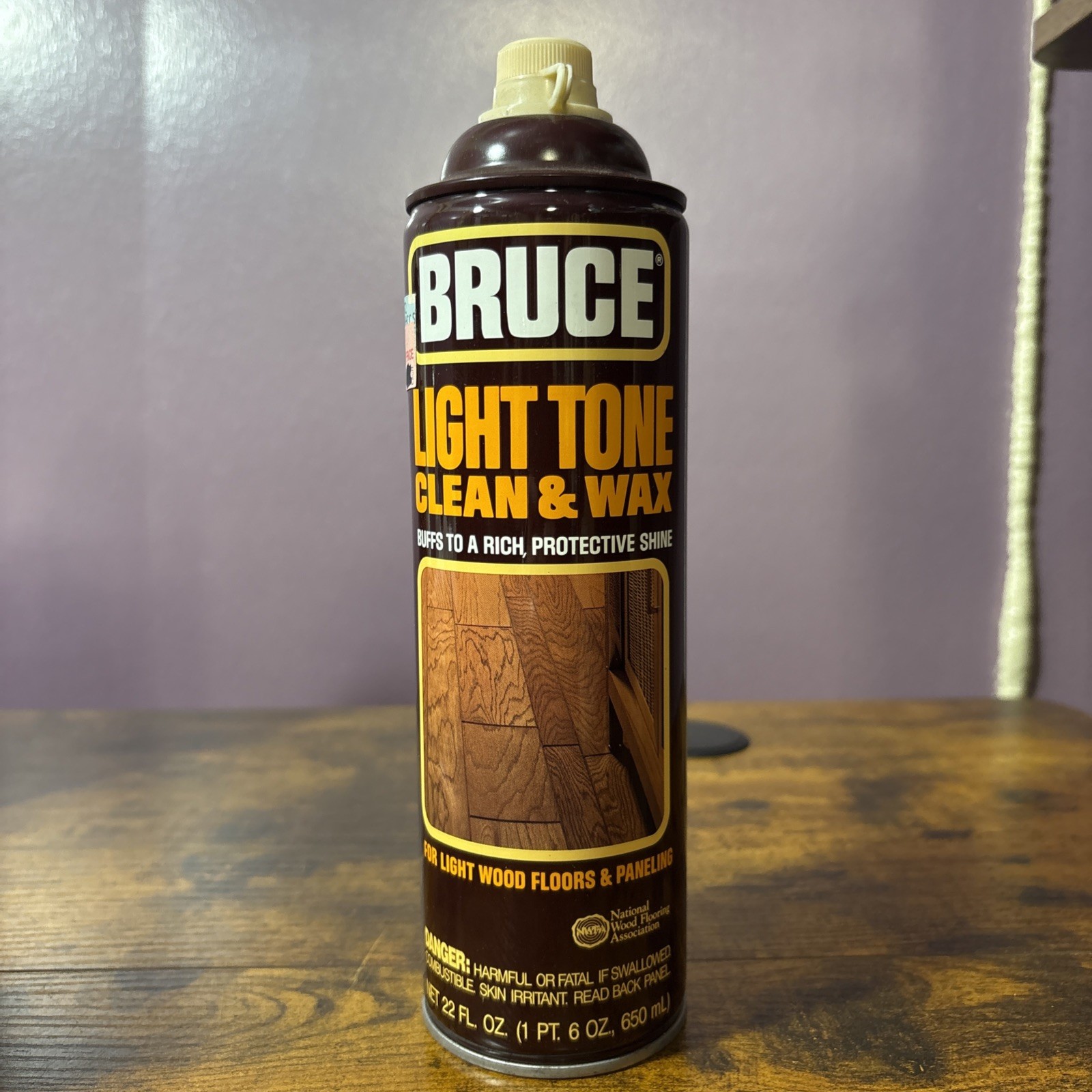 Bruce Light Tone Clean Wax for Wood Floors Paneling 22oz New Unused Discontinued
