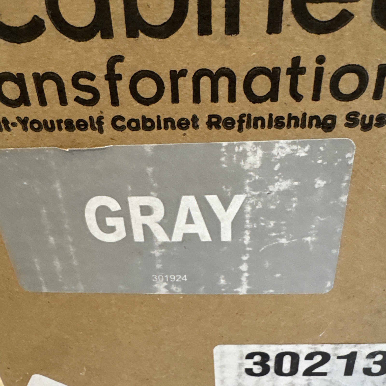 Rust-oleum Cabinet Transformation Kit – Kitchen Refacing gray 302137