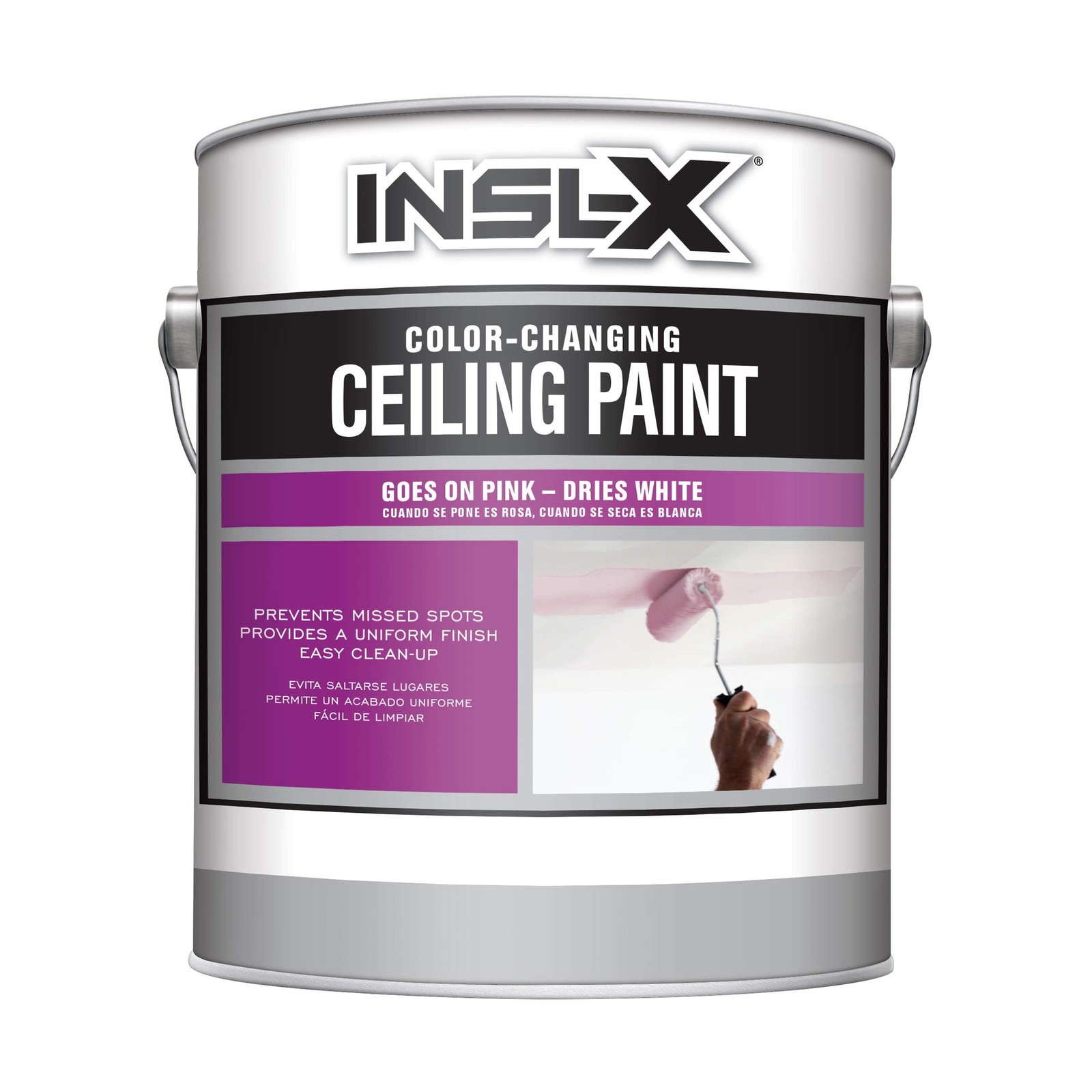 Insl-X Color-Changing Ceiling Paint White 1 Gallon Pc120009A-01