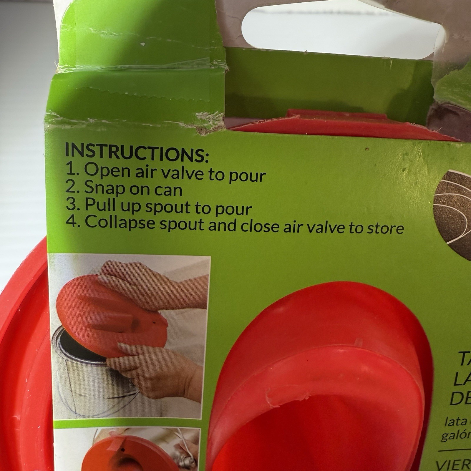2000576 Quart Store And Pour Paint Can Lid