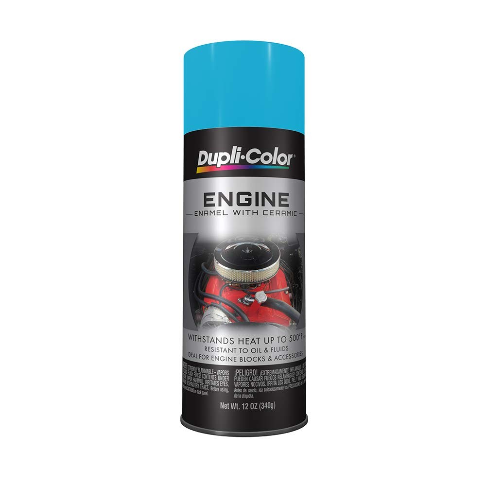 DE1643 Engine Enamel Spray Paint with Ceramic – Torque N Teal – 12 oz Aerosol…