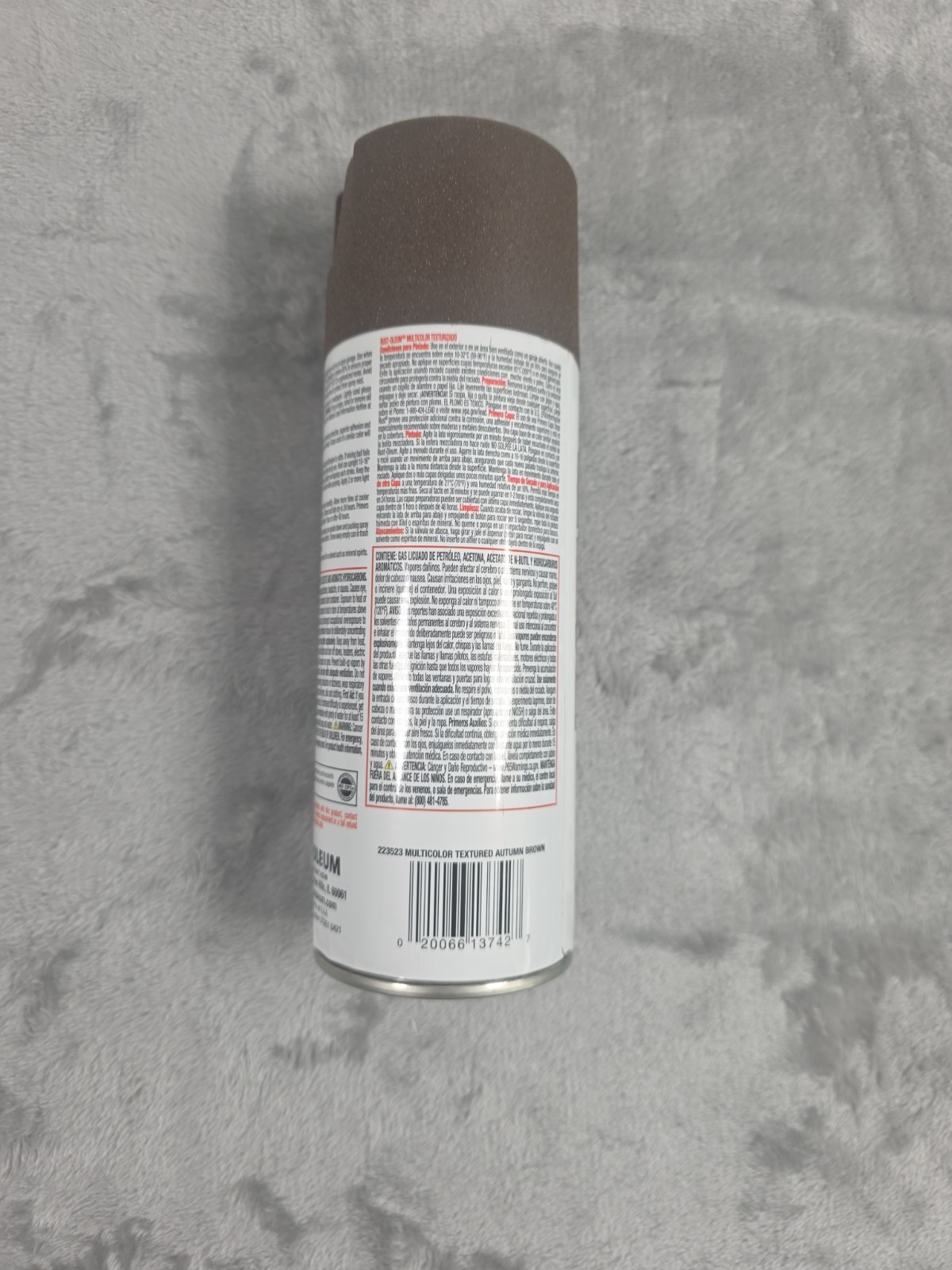 Rust-Oleum Stops Rust Multicolor Textured Spray Paint Autumn Brown 12 oz 6 Pack