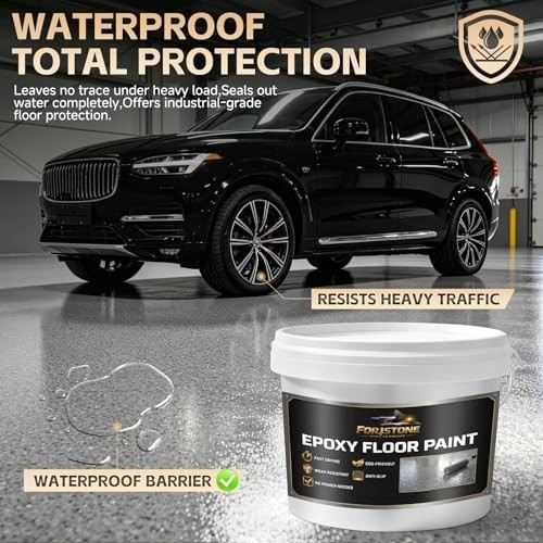 Epoxy Colored Sand Floor Paint Self-Leveling Concrete Kit 5 kg