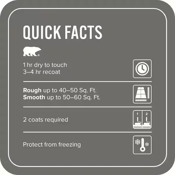 Behr 65001 Non-Slip Concrete Floor Gray Paint – 1 Gallon