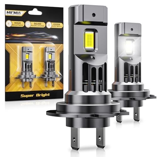 ?? Bulbs, Real 1:1 Halogen Mini Size with Fan, 6500K Cool White, No H7